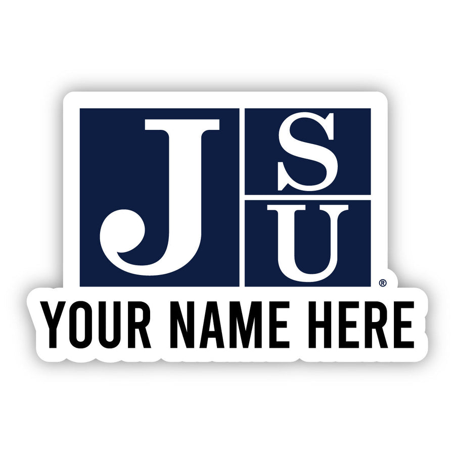 Jackson State University Customizable Round Magnet Officially Licensed Collegiate Product Image 1