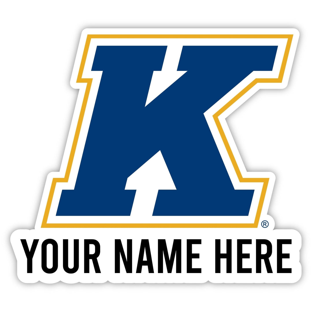 Kent State University Customizable Round Magnet Officially Licensed Collegiate Product Image 1