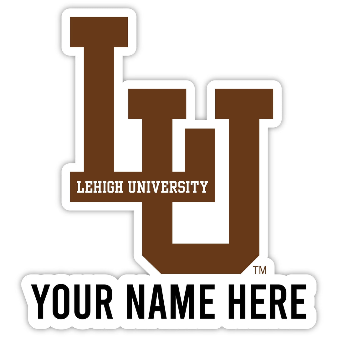 Lehigh University Mountain Hawks Customizable Round Vinyl Decal Sticker Officially Licensed Collegiate Product Image 1