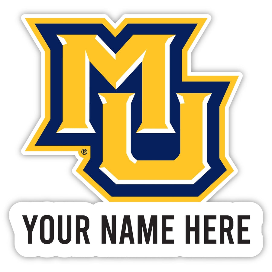 Marquette Golden Eagles Customizable Round Magnet Officially Licensed Collegiate Product Image 1