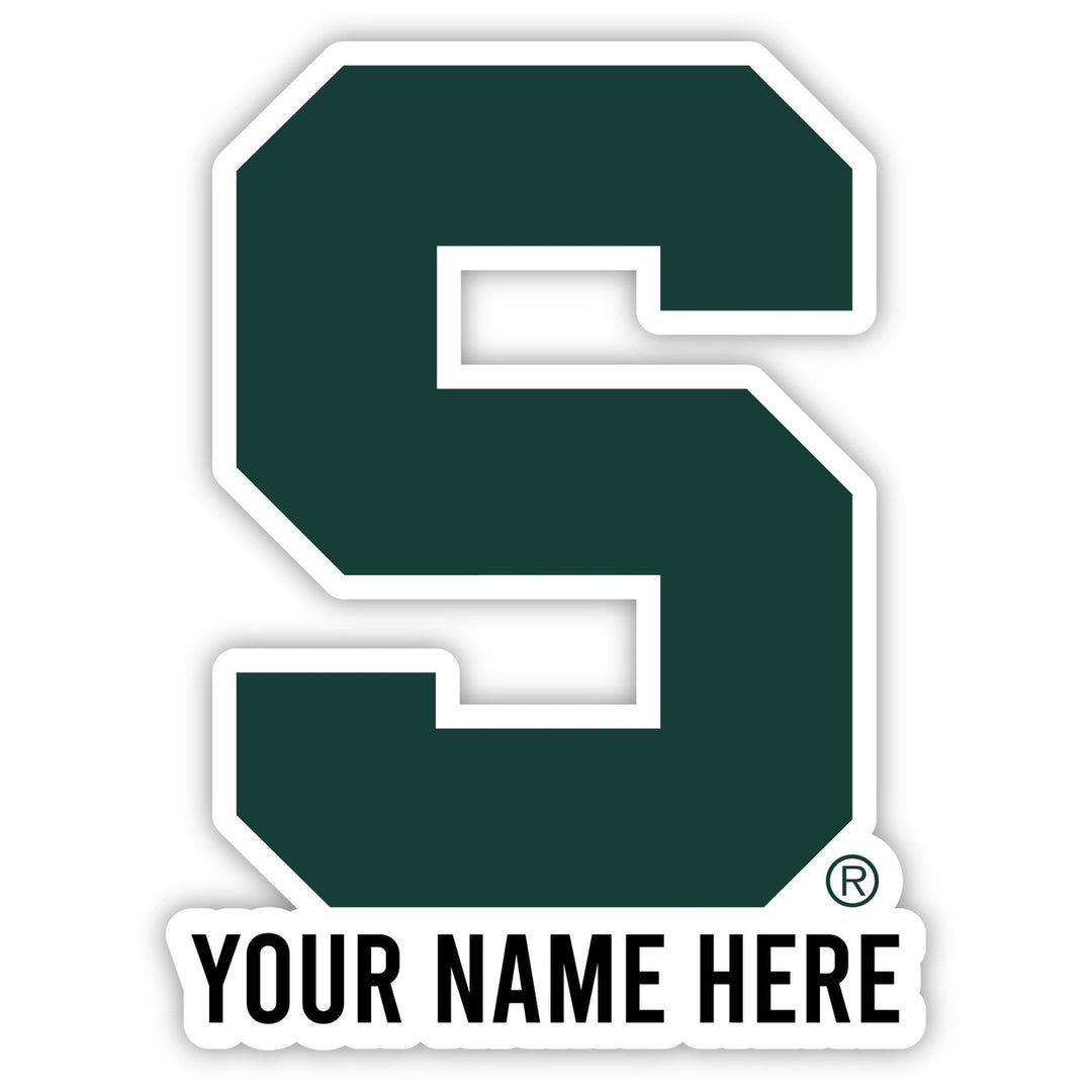 Michigan State Spartans Customizable Round Magnet Officially Licensed Collegiate Product Image 1