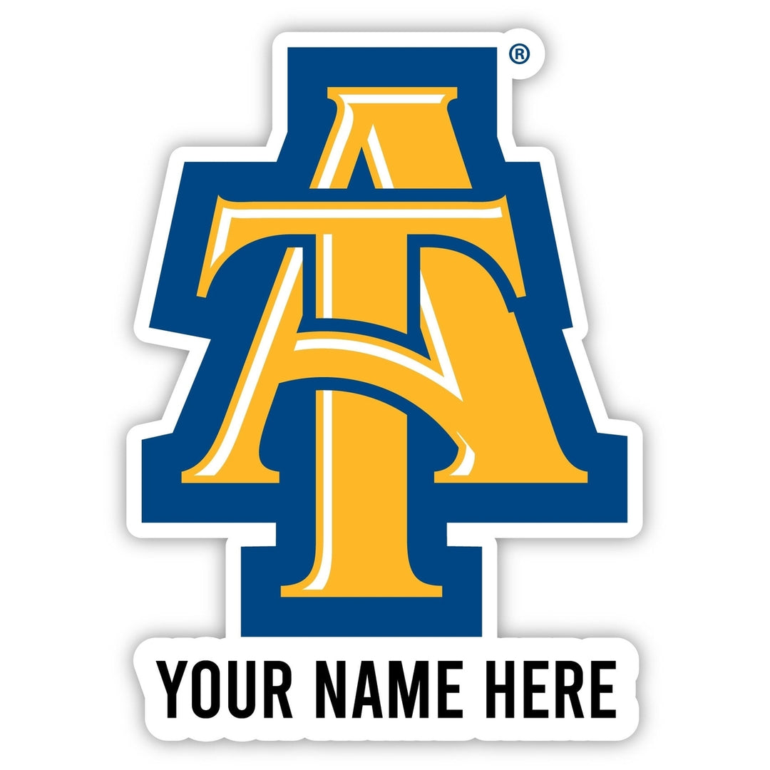 North Carolina AandT State Aggies Customizable Round Magnet Officially Licensed Collegiate Product Image 1