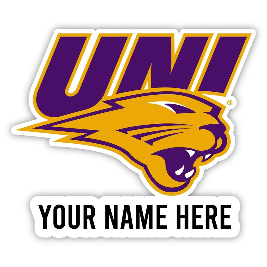 Northern Iowa Panthers Customizable Round Magnet Officially Licensed Collegiate Product Image 1