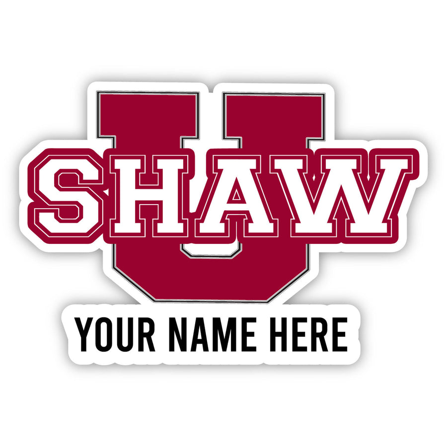 Shaw University Bears Customizable Round Magnet Officially Licensed Collegiate Product Image 1