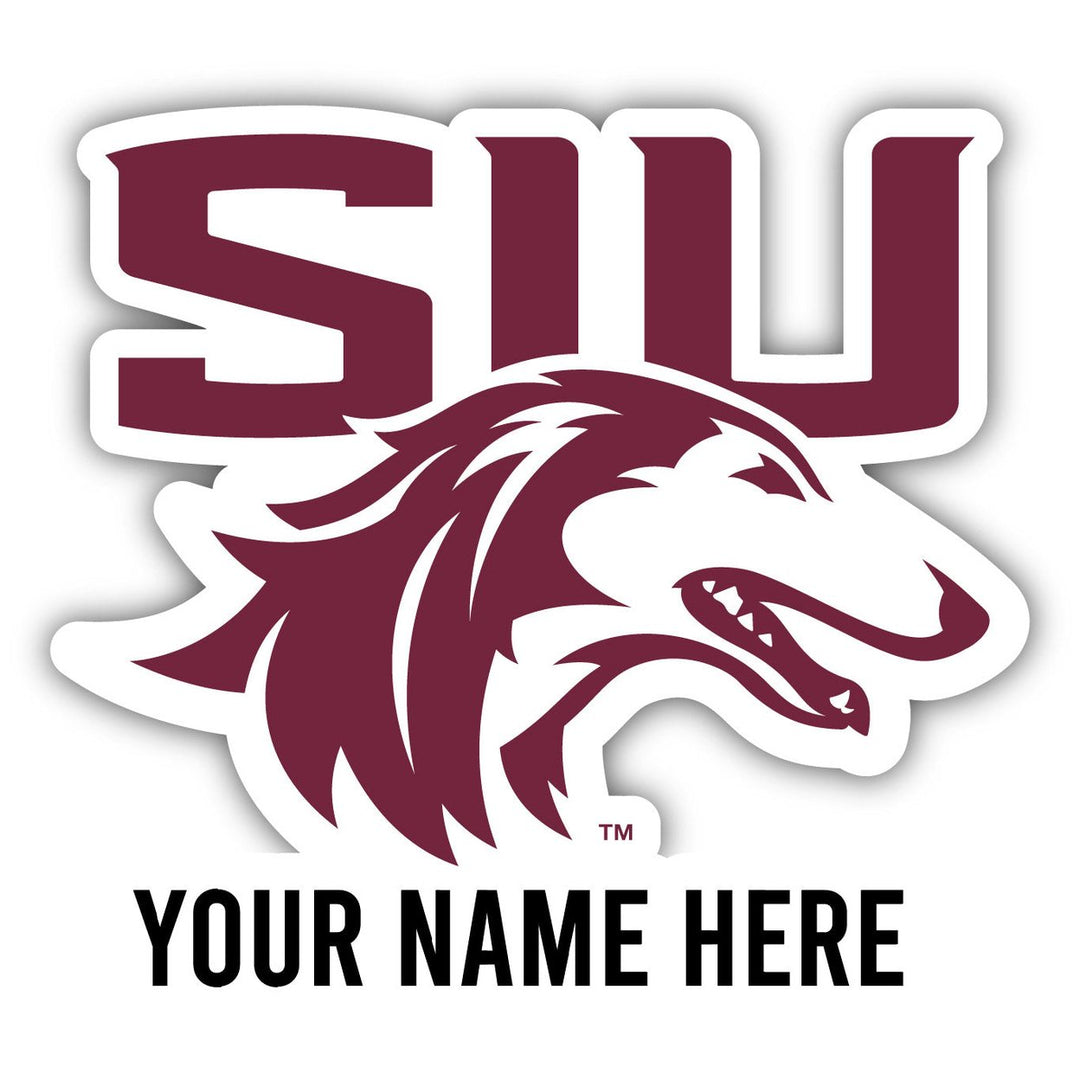 Southern Illinois Salukis Customizable Round Magnet Officially Licensed Collegiate Product Image 1