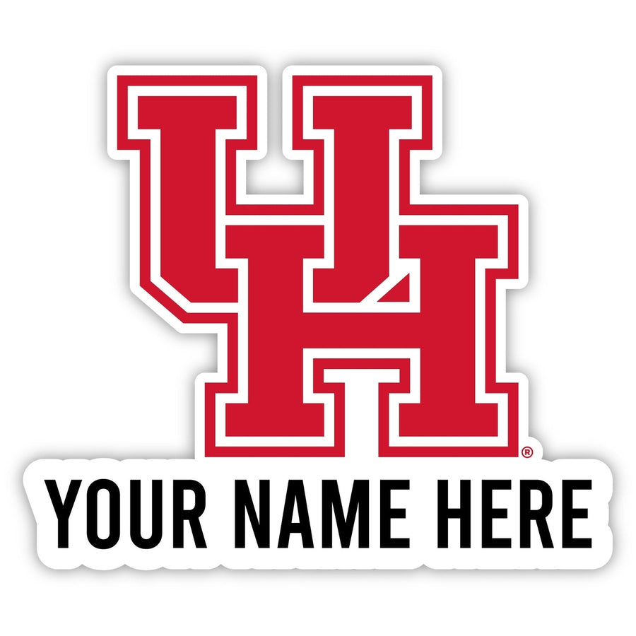 University of Houston Customizable Round Magnet Officially Licensed Collegiate Product Image 1