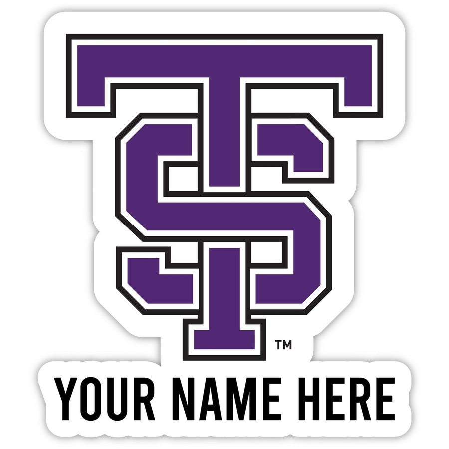 University of St. Thomas Customizable Round Vinyl Decal Sticker Officially Licensed Collegiate Product Image 1