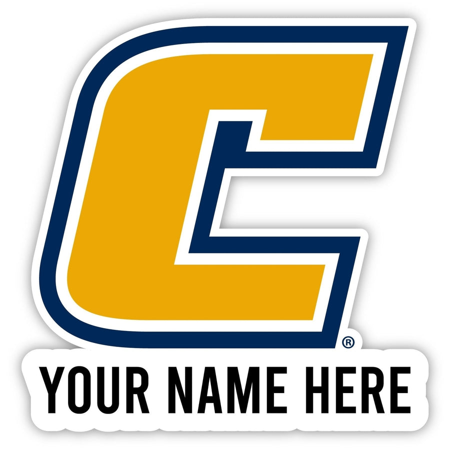 University of Tennessee at Chattanooga Customizable Round Vinyl Decal Sticker Officially Licensed Collegiate Product Image 1