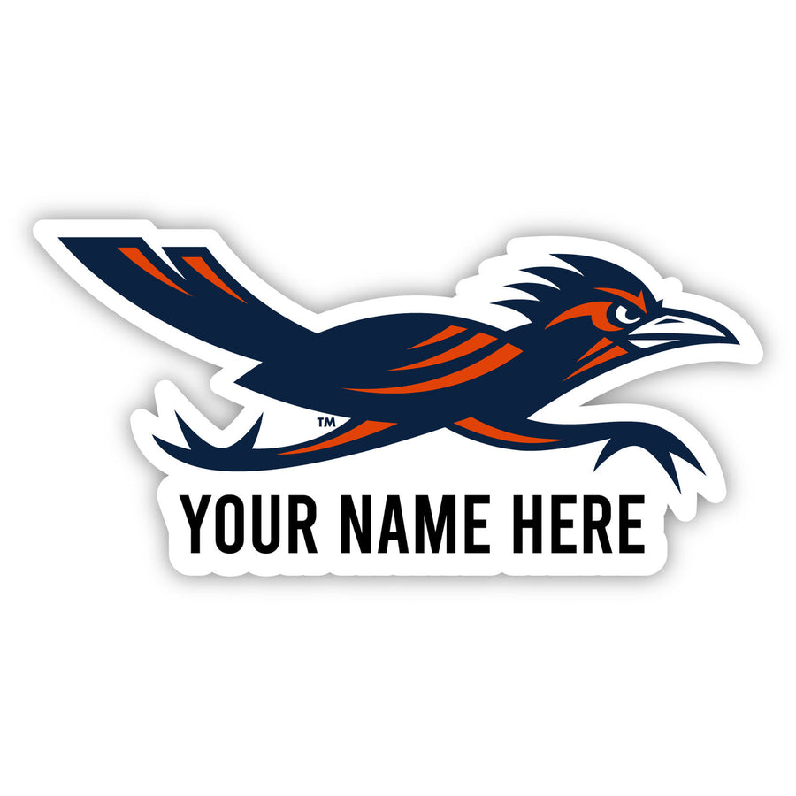 UTSA Road Runners Customizable Round Magnet Officially Licensed Collegiate Product Image 1