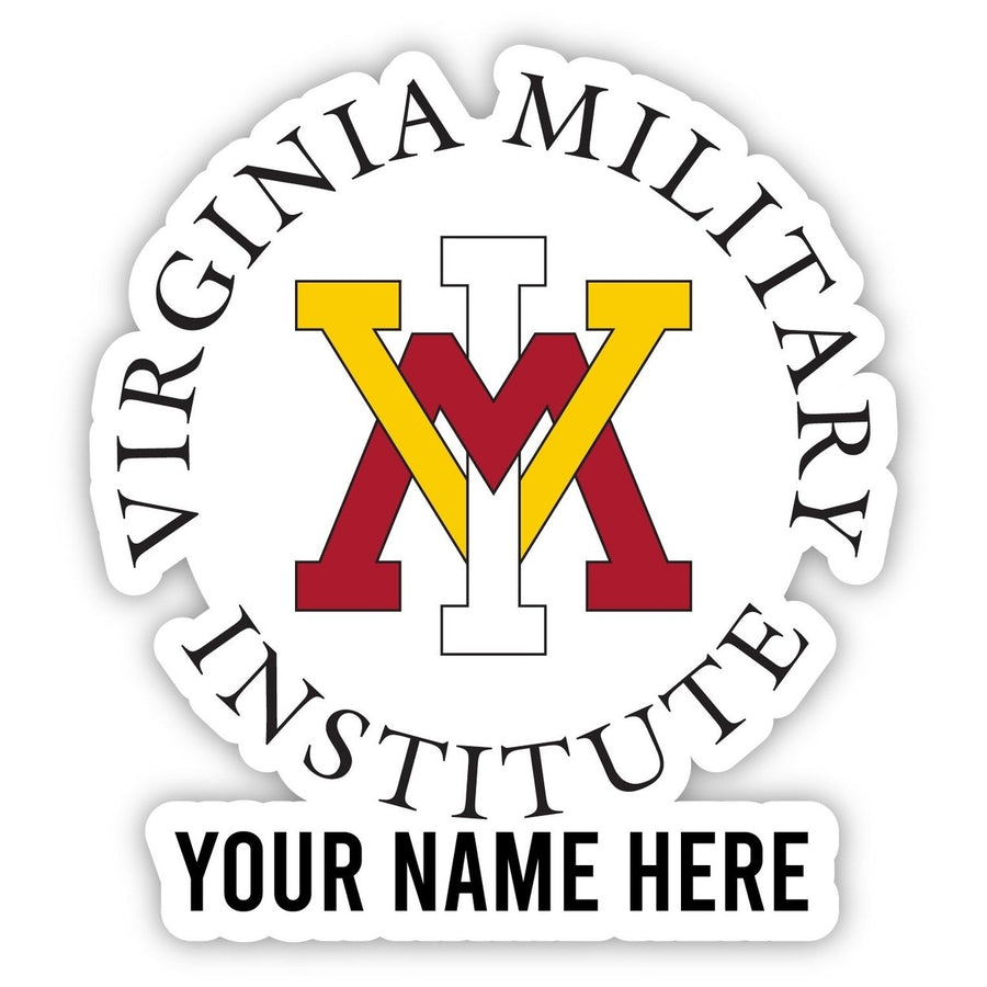 VMI Keydets Customizable Round Magnet Officially Licensed Collegiate Product Image 1