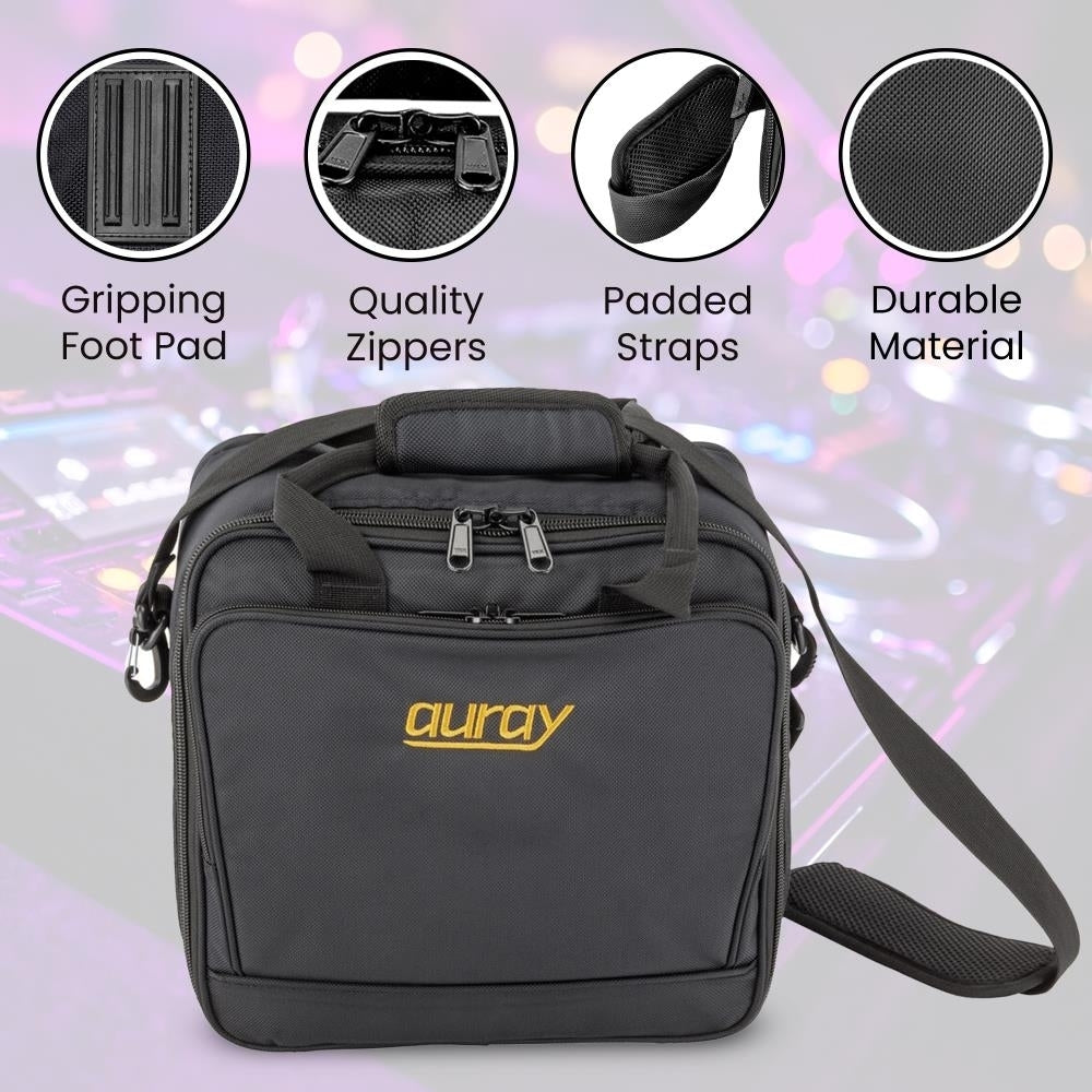 Padded Mixer Bag Gear Protector with Removable Strap and Carry Handles Fits Up to 12x12" Mixers or Gears Image 4