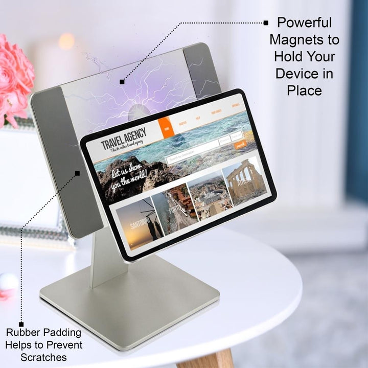 Gabor Magnetic Tablet Stand for iPad 11 inch Pro Air 4 Adjustable Aluminum Holder Image 11