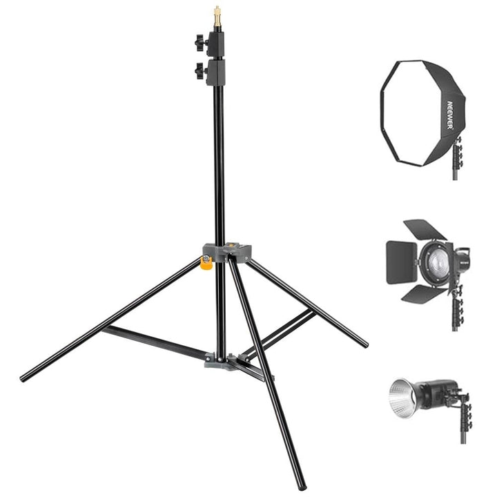 Impact Interlocking Air Cushioned 9ft Aluminum Light Stand for Photography Tripod Image 1