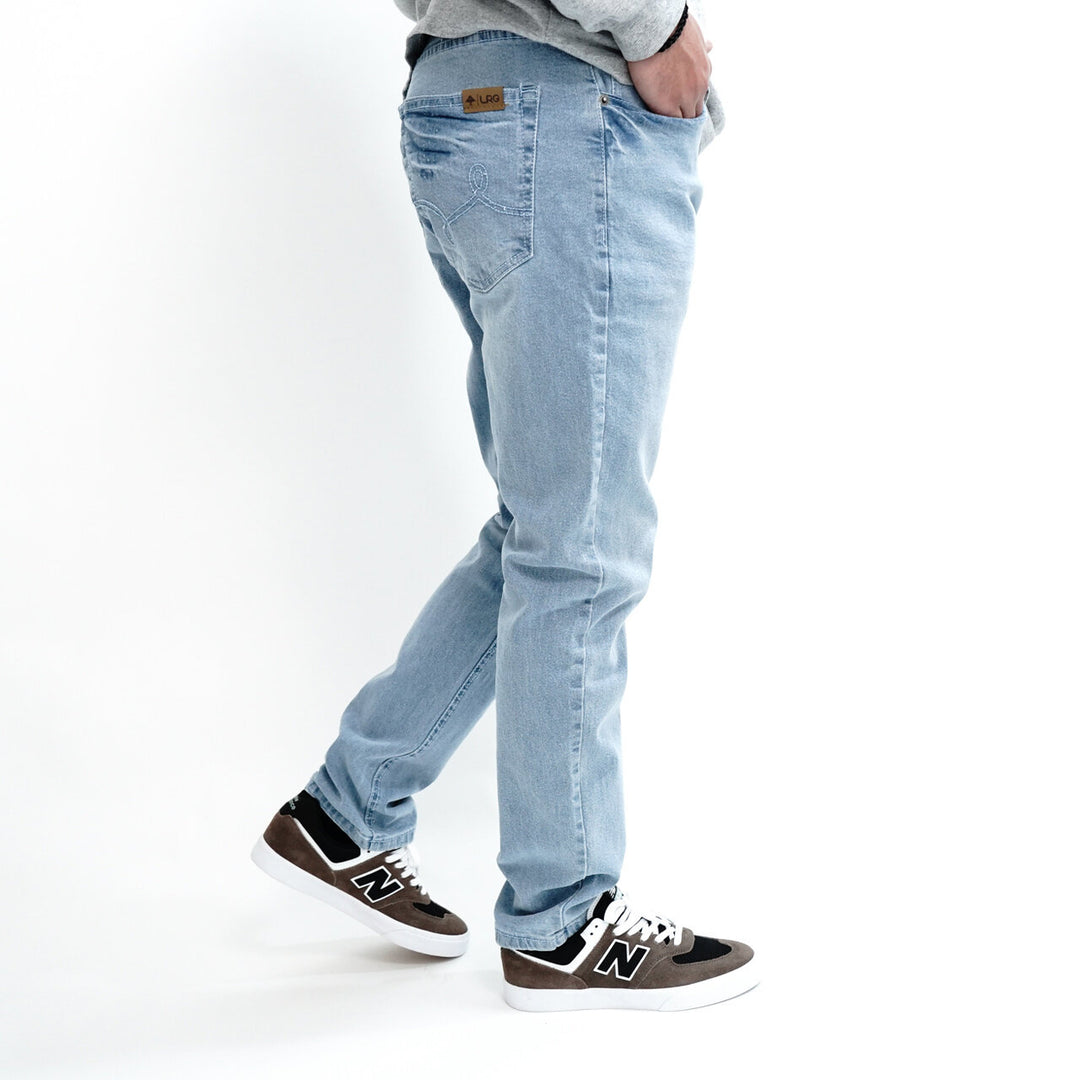 LRG Mens Slim Straight Jeans Comfortable Stretch Denim Casual Wear Size Regular Image 2