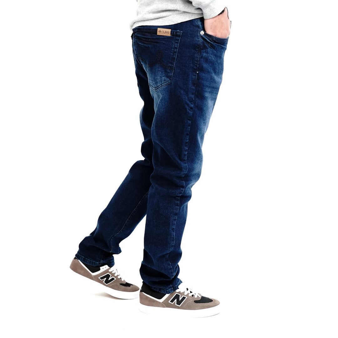 LRG Mens Slim Straight Jeans Comfortable Stretch Denim Casual Wear Size Regular Image 11