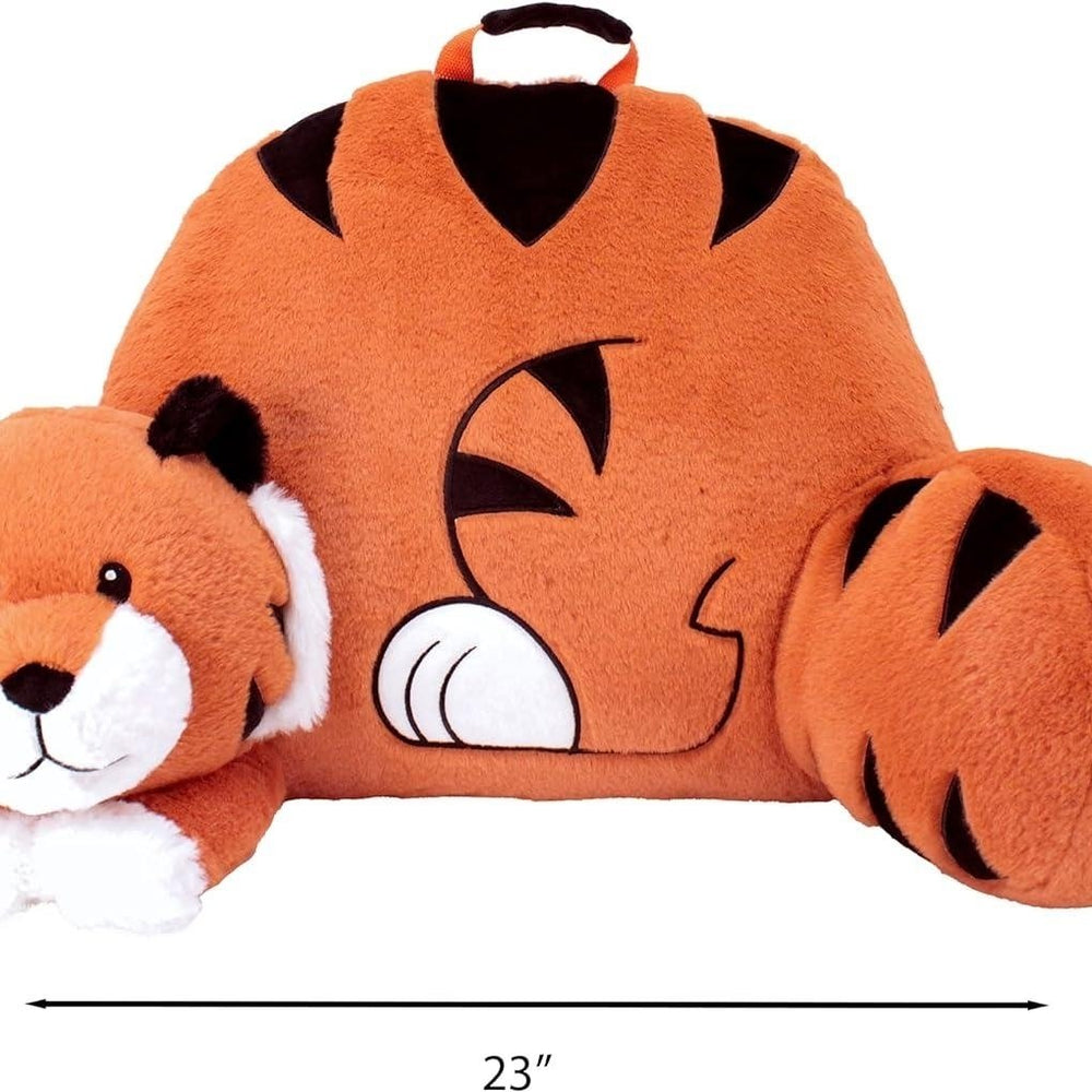 Soft Landing Tiger Nesting Nook Premium Backrest with Carrying Handle Tiger Image 2