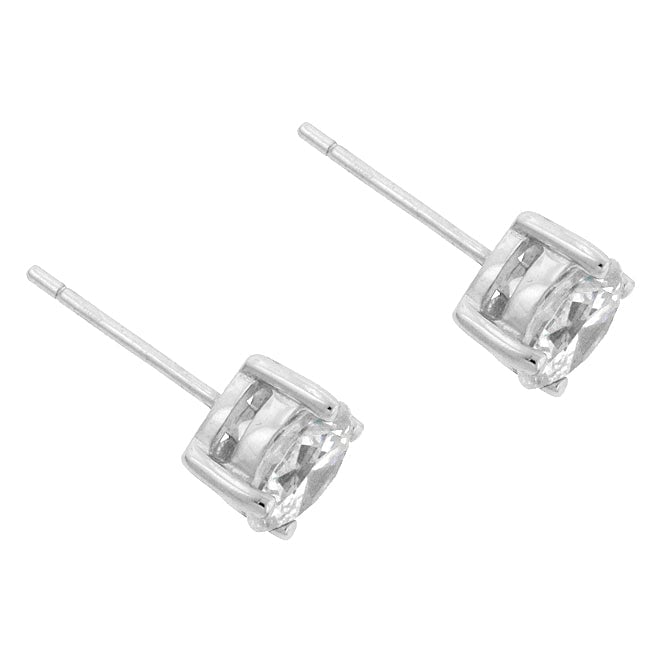 Dg Silver Delights Rachel .925 Sterling Silver Stud Earrings Image 2