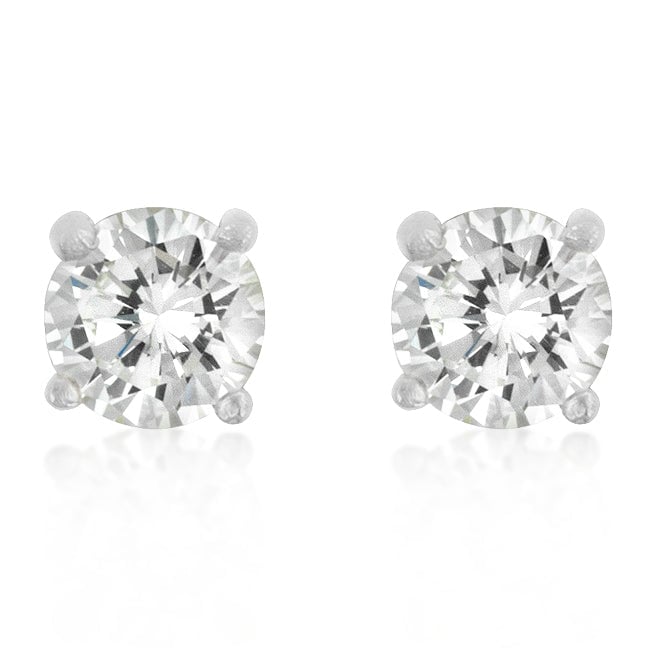 Dg Silver Delights Jacqueline .925 Sterling Silver Stud Earrings Image 1