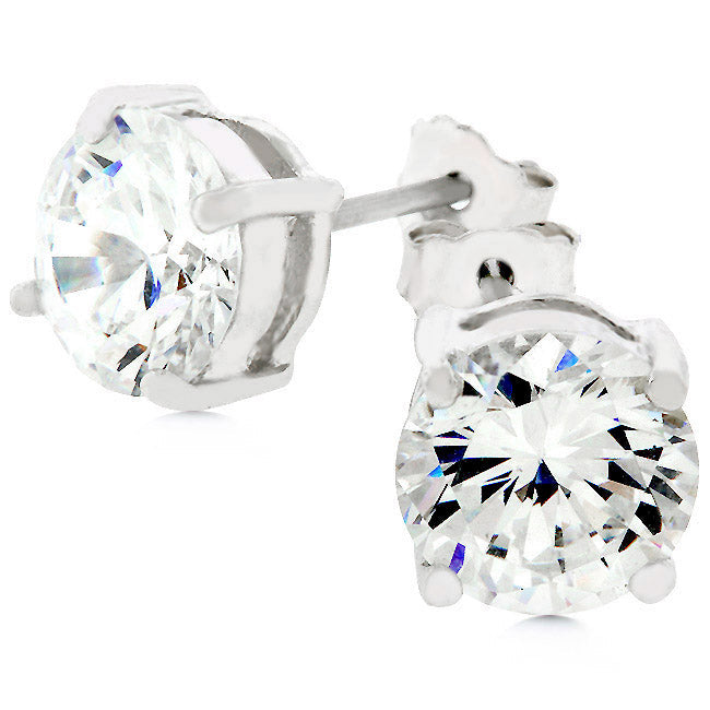 Dg Silver Delights .925 Sterling Silver Penelope Stud Earrings Image 1