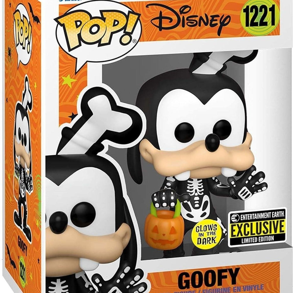 Funko Skeleton Goofy Glow-in-Dark Disney Figure Entertainment Earth Exclusive Image 2