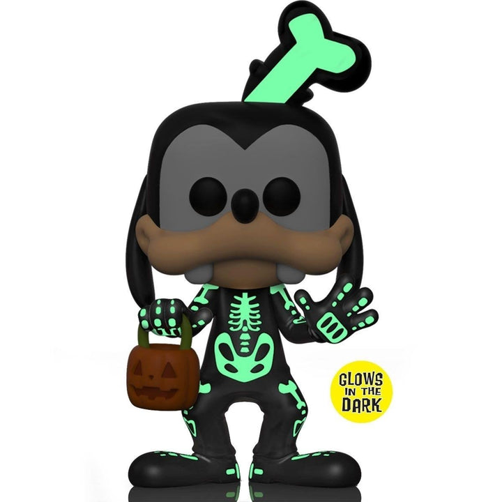 Funko Skeleton Goofy Glow-in-Dark Disney Figure Entertainment Earth Exclusive Image 3