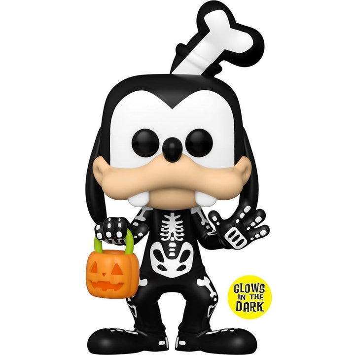 Funko Skeleton Goofy Glow-in-Dark Disney Figure Entertainment Earth Exclusive Image 4