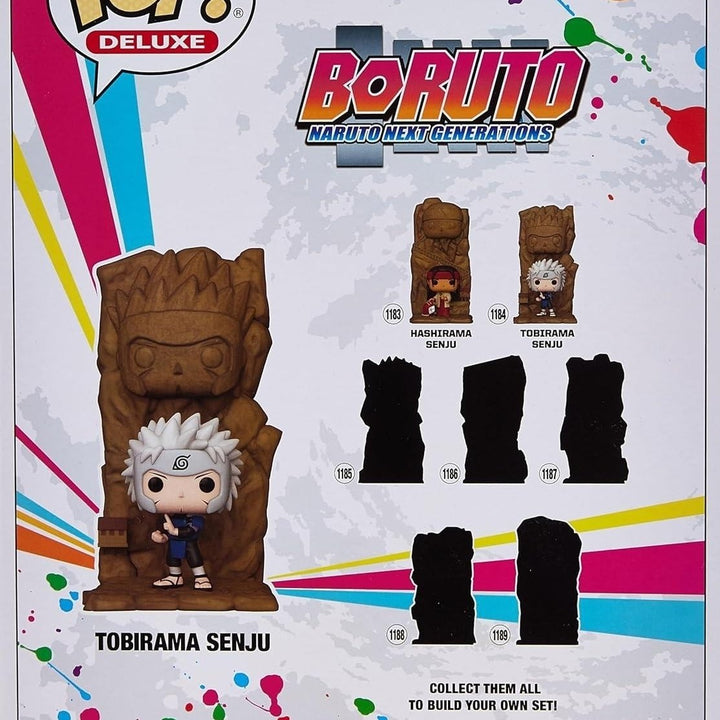 Funko Pop Deluxe Boruto Naruto Next Generations Tobirama Senju Gamestop 9" Special Edition Image 4