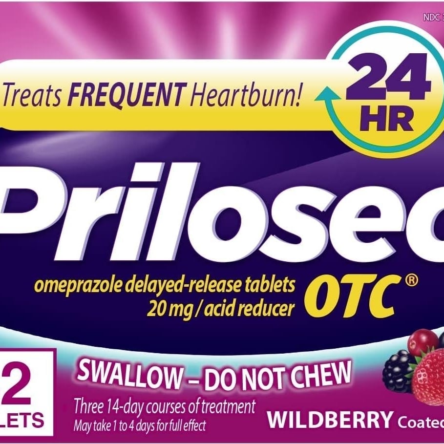 Prilosec 42 Count Wild Berry Image 1