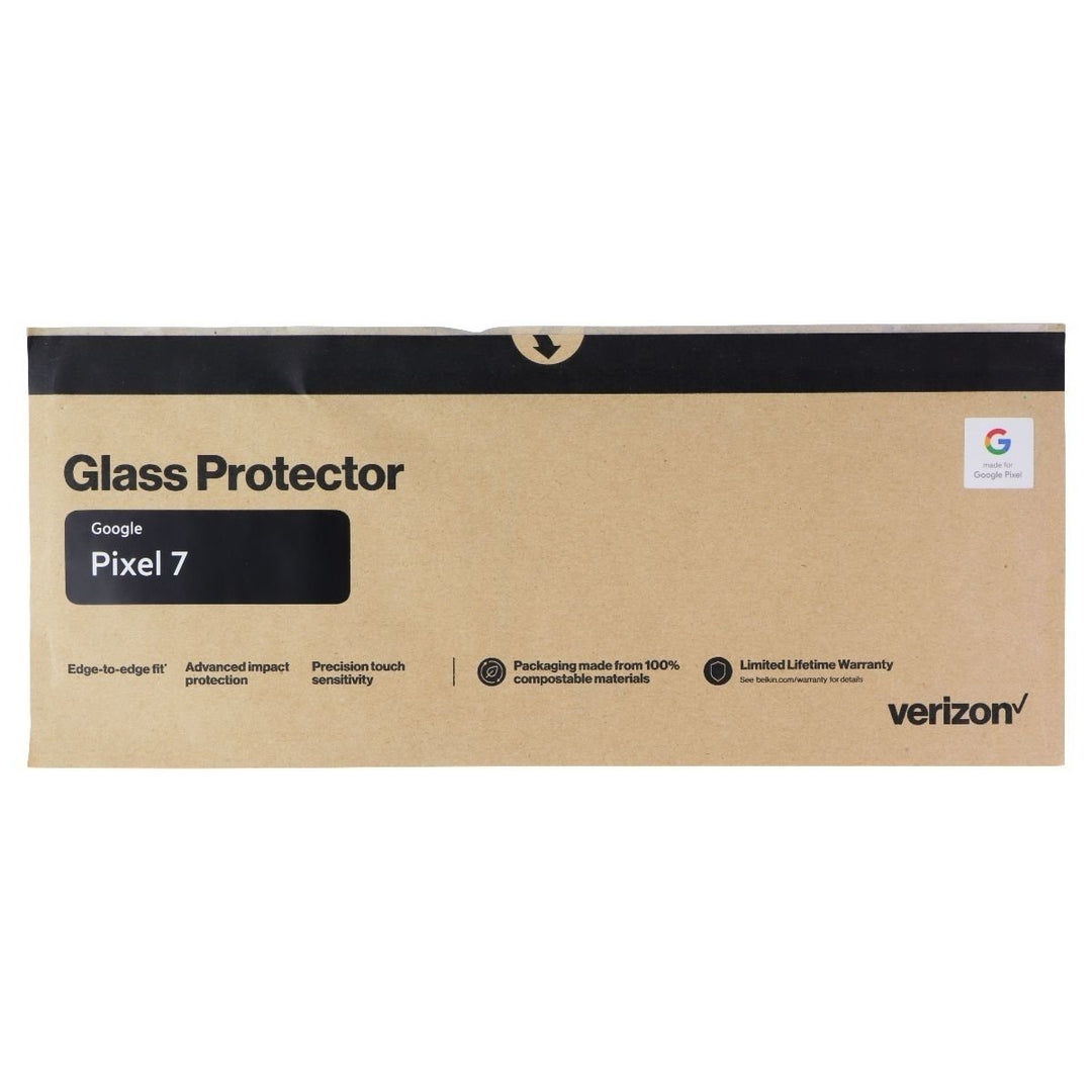 Verizon/Belkin Glass Screen Protectors for Google Pixel 7 - (5-Pack) BULK PKG Image 2