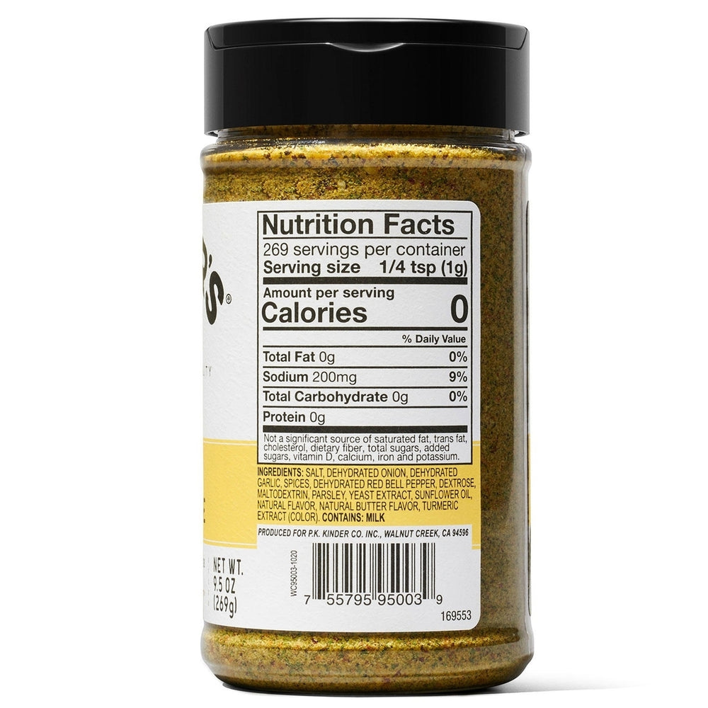 KINDERS Buttery Steakhouse Seasoning (9.5 Ounce) Image 2