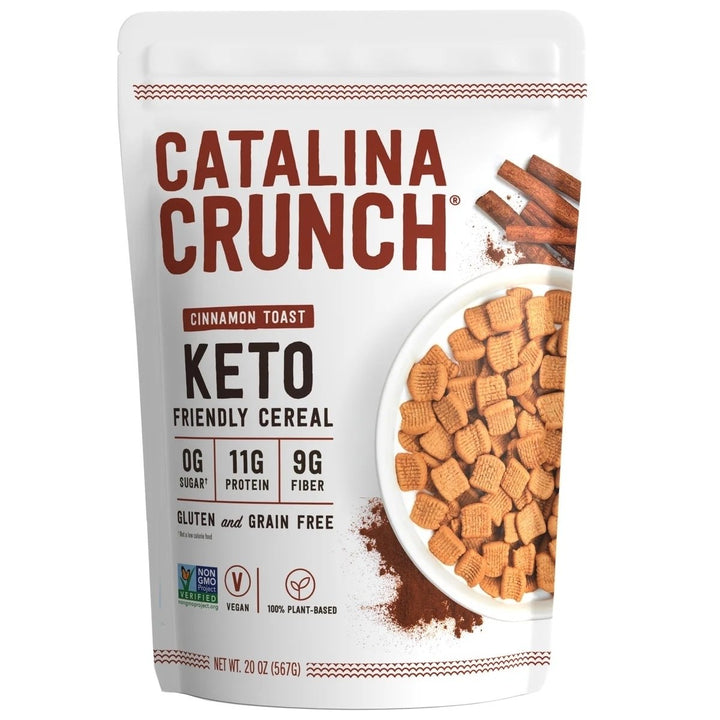 Catalina Crunch Cinnamon Toast Keto Friendly Cereal 20 Ounce Image 1