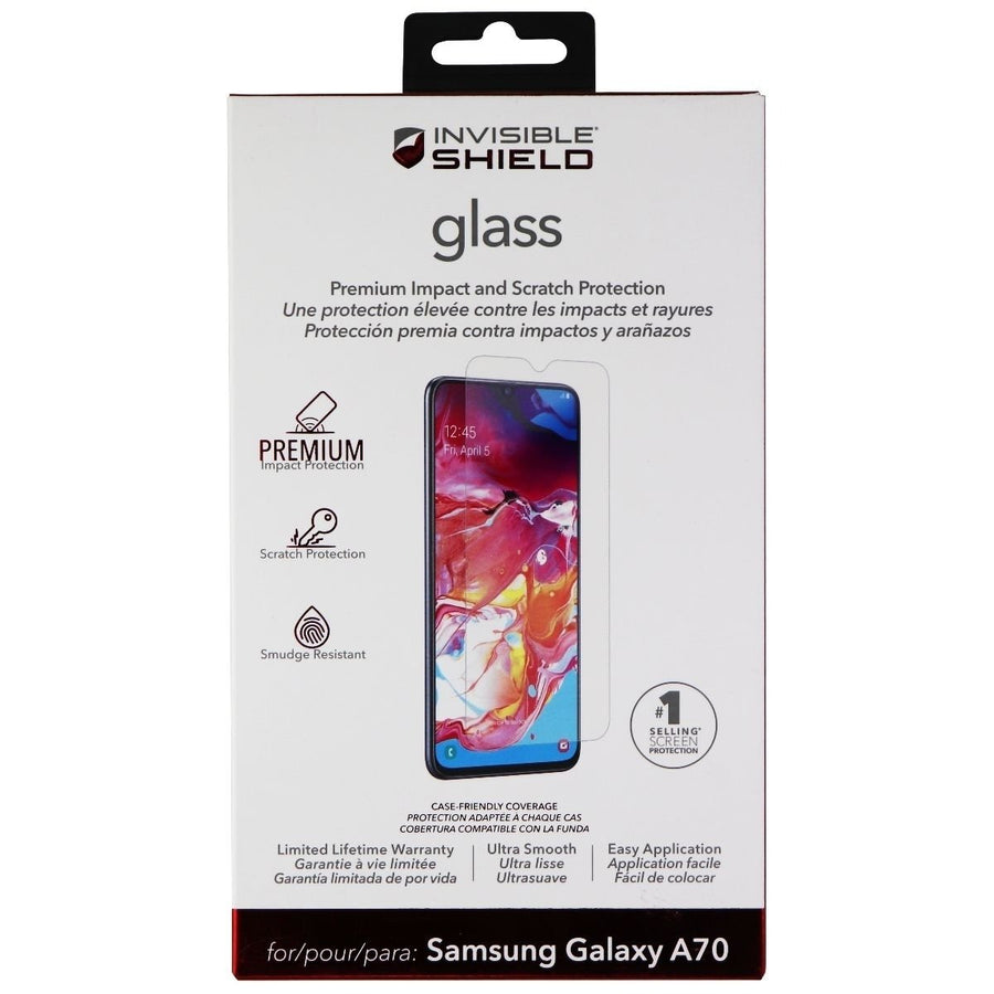 ZAGG Invisible Shield Glass Screen Protector for Samsung Galaxy A70 - Clear Image 1