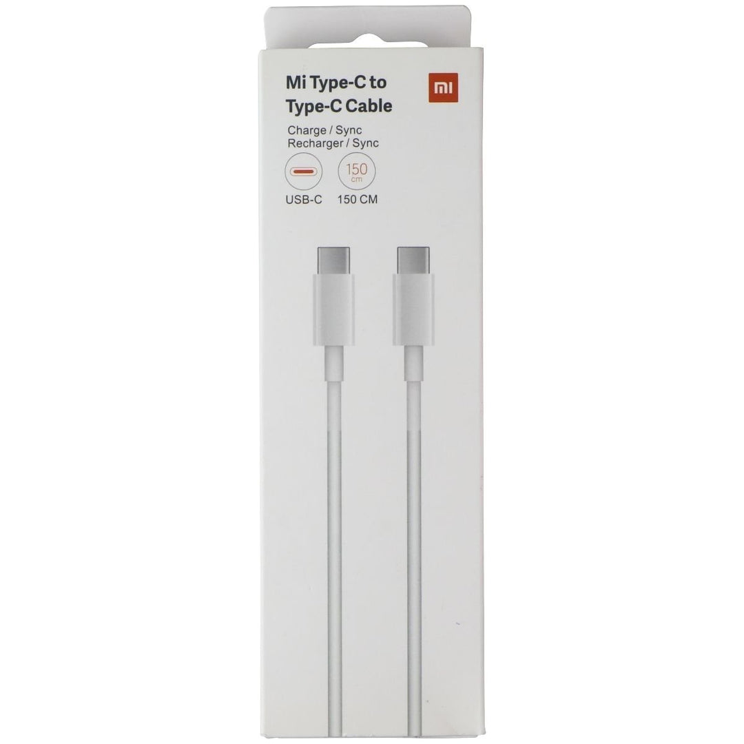 Xiaomi Mi (1.5M) USB-C to USB-C Charge and Sync Cable - White Image 1