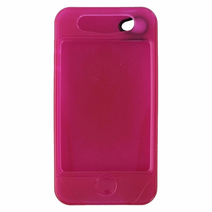 iSkin Solo FX Flexible Case for Apple iPhone 4 4S - Pink Image 2