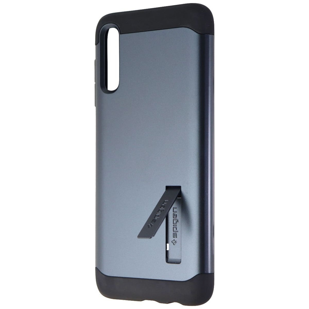 Spigen Slim Armor Series Case for Samsung Galaxy A70 - Metal Slate/Black Image 1