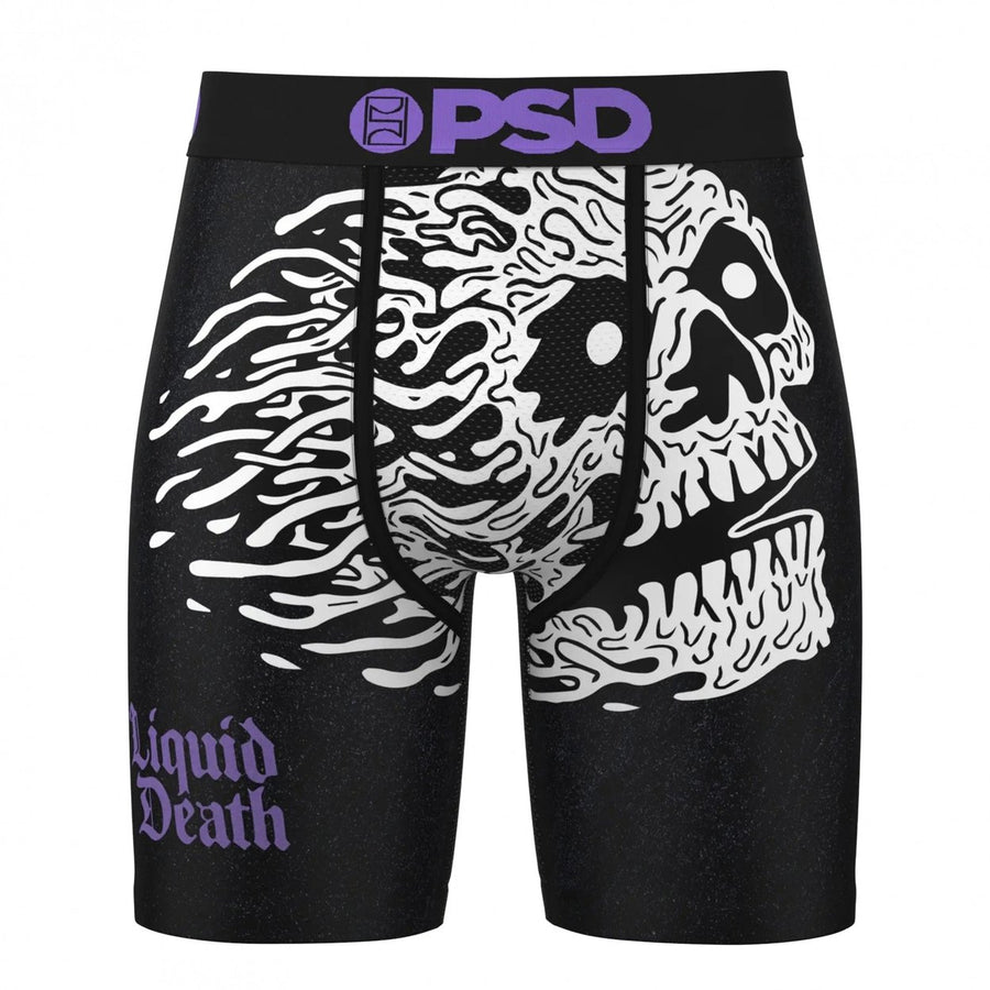 Liquid Death Large Skull Logo PSD Boxer Briefs Image 1