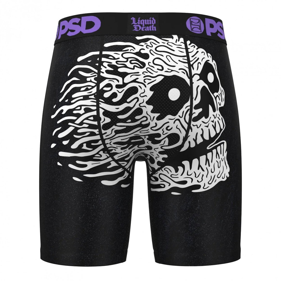 Liquid Death Large Skull Logo PSD Boxer Briefs Image 4