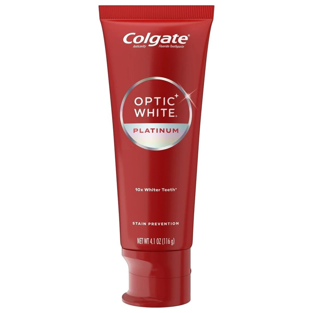 Colgate Optic White Platinum Toothpaste 4.1 Ounce (Pack of 4) Image 4