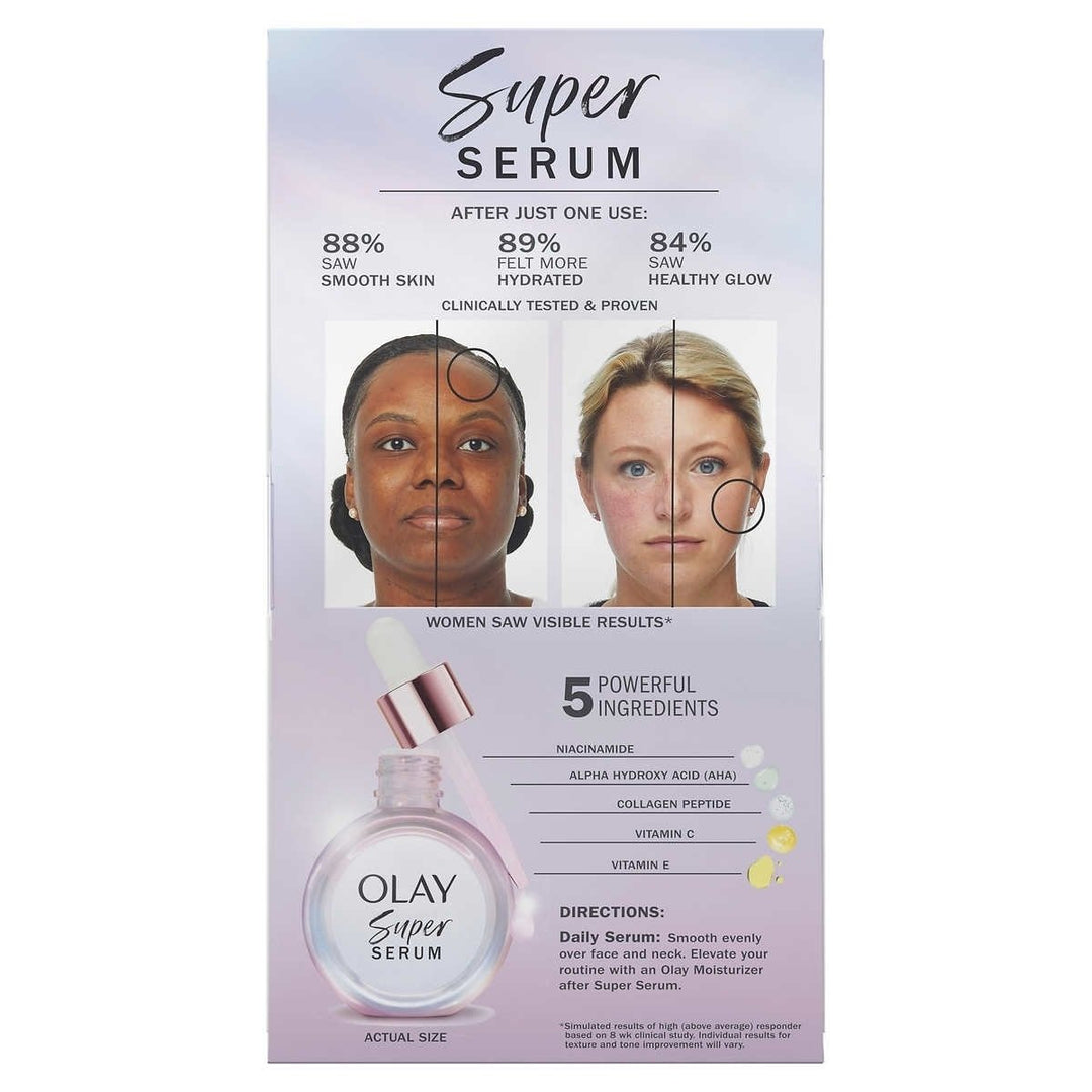 OLAY Super Serum 1 Fluid Ounce (Pack of 2) Image 3