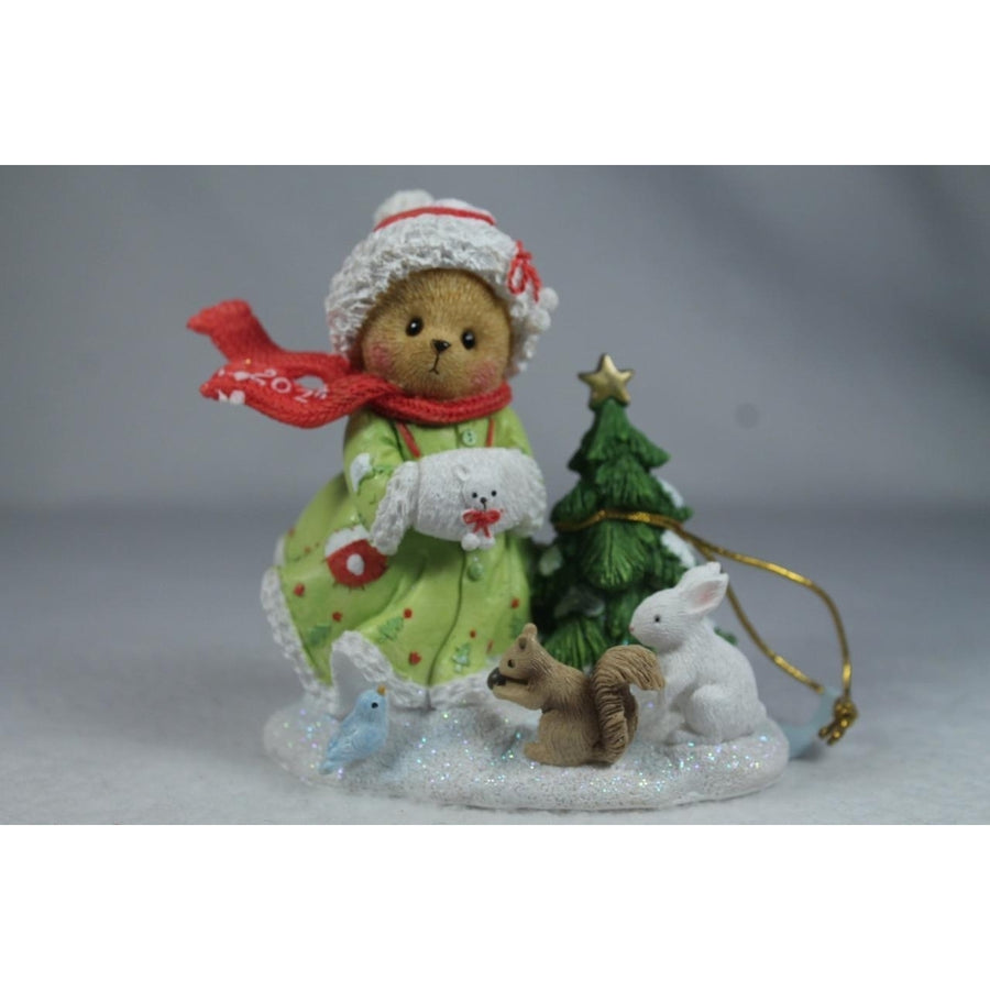 Cherished Teddies Emma 2024 Annual Bear With Animals 137976 In Box Image 1