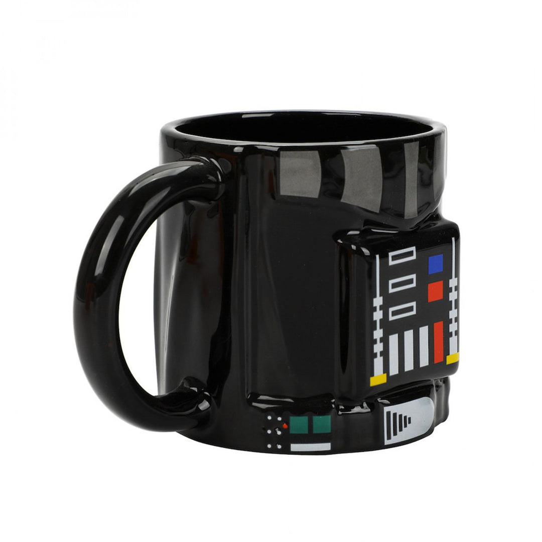 Star Wars Darth Vader Suit 16 oz. Ceramic Mug Image 4