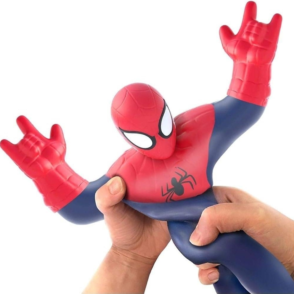 Heroes of Goo Jit Zu Spider-Man 8" Super Sized Stretchy Squishy Collector Toy Image 4