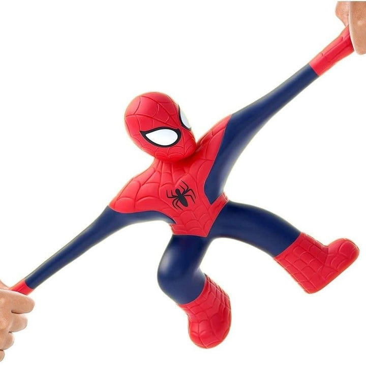 Heroes of Goo Jit Zu Spider-Man 8" Super Sized Stretchy Squishy Collector Toy Image 4