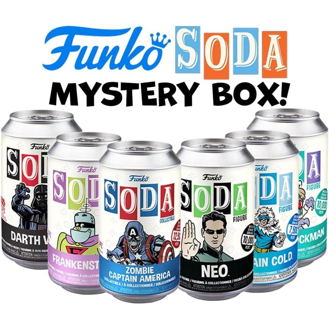 Funko Vinyl Soda Mystery Starter Set (Box of 6) Image 2