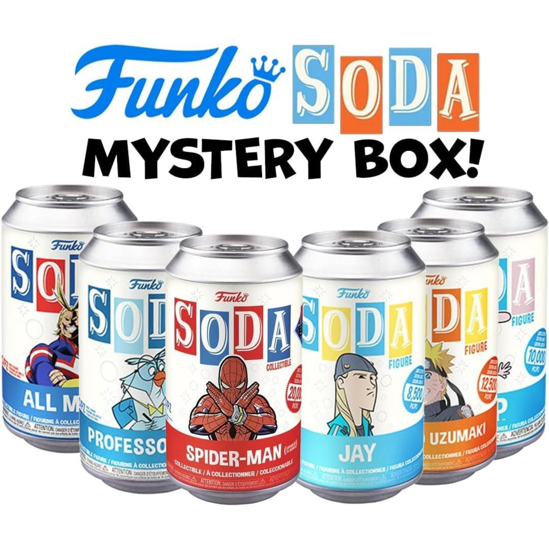 Funko Vinyl Soda Mystery Starter Set (Box of 6) Image 3