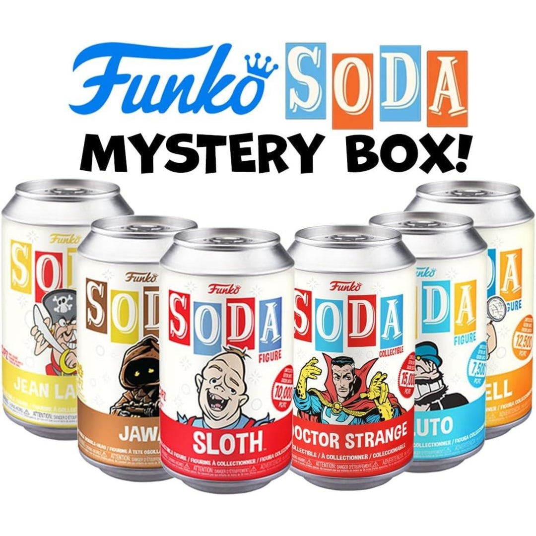 Funko Vinyl Soda Mystery Starter Set (Box of 6) Image 4