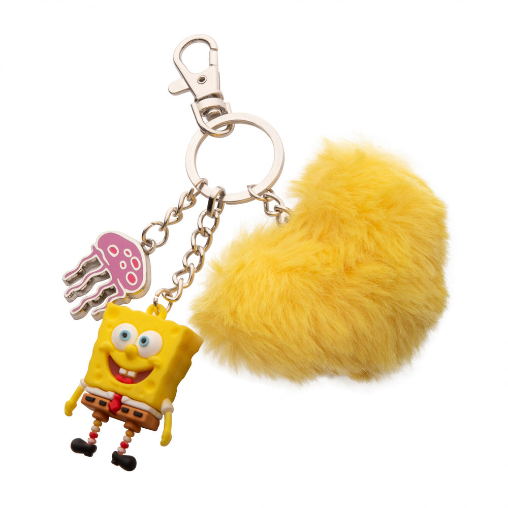 SpongeBob SquarePants Multi Charm Keychain Image 2