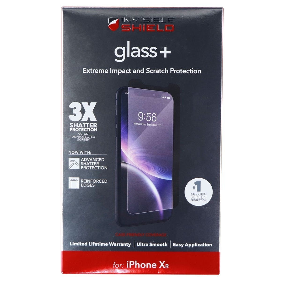 ZAGG InvisibleShield Glass+ Screen Protector HD for Apple iPhone XR Image 1