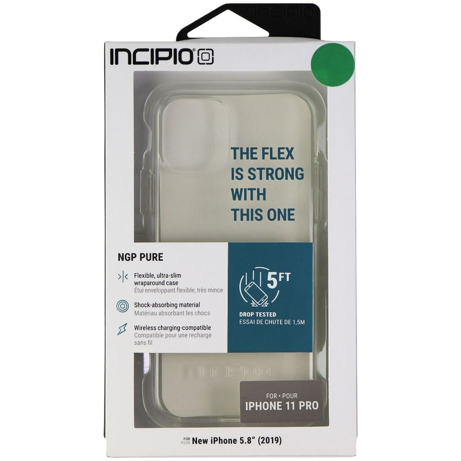 Incipio NGP Pure Series Flexible Gel Case for Apple iPhone 11 Pro - Clear Image 1