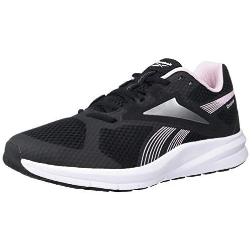 Reebok Womens Endless Road 2.0 Running Shoe BLACK/WHITE/PIXPNK Image 1